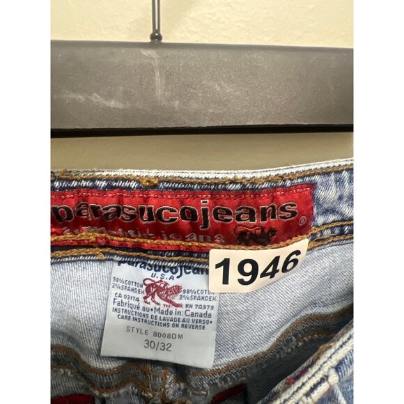 Parasuco Womens Slim Fit Light Wash Jeans Sz 30 - Picture 9 of 9